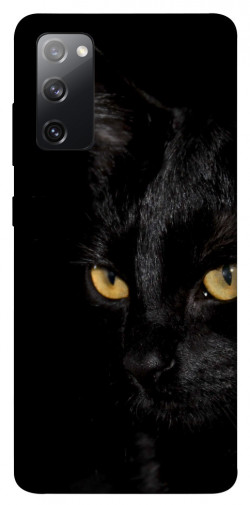 Чехол itsPrint Черный кот для Samsung Galaxy S20 FE