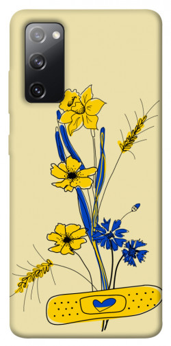 Чехол itsPrint Українські квіточки для Samsung Galaxy S20 FE