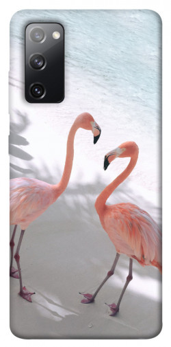 Чехол itsPrint Flamingos для Samsung Galaxy S20 FE