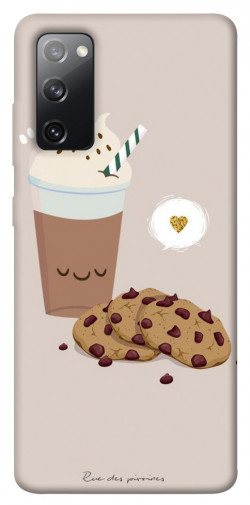 Чехол itsPrint Кофе с печеньем для Samsung Galaxy S20 FE