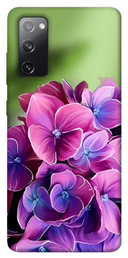 Чехол itsPrint Кружевная гортензия для Samsung Galaxy S20 FE