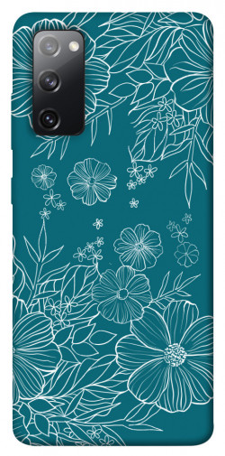 Чехол itsPrint Botanical illustration для Samsung Galaxy S20 FE
