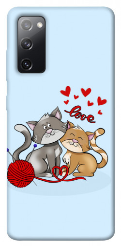 Чехол itsPrint Два кота Love для Samsung Galaxy S20 FE