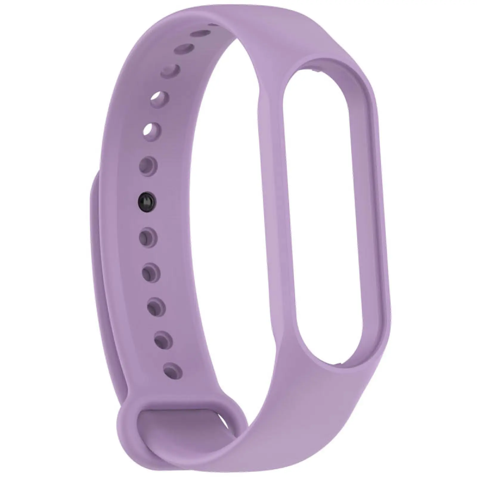 Силиконовый ремешок для Xiaomi Mi Band 7/6/5, Сиреневый / Elegant Purple 1, Силикон (TPU), купить оптом с доставкой