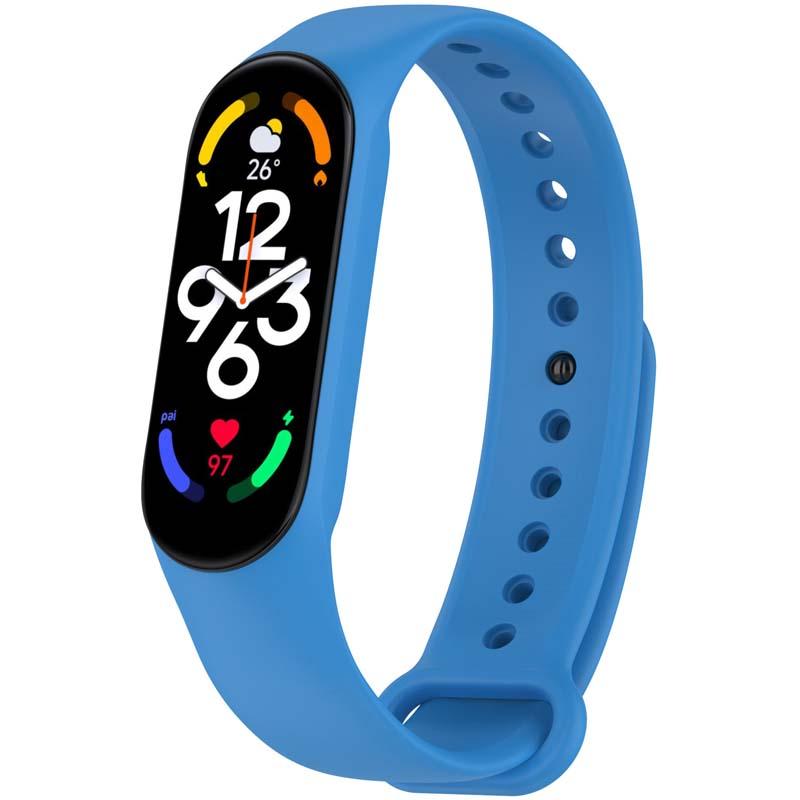 Силіконовий ремінець для Xiaomi Mi Band 7/6/5/4/3 на малюнкі №1
