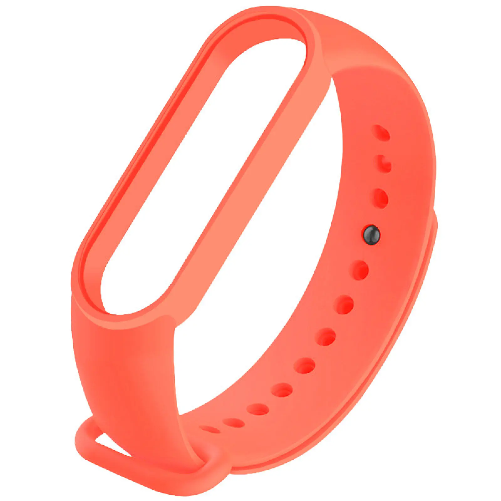 Силиконовый ремешок для Xiaomi Mi Band 7/6/5, Розовый / Hot Pink, Силикон (TPU), купить оптом с доставкой