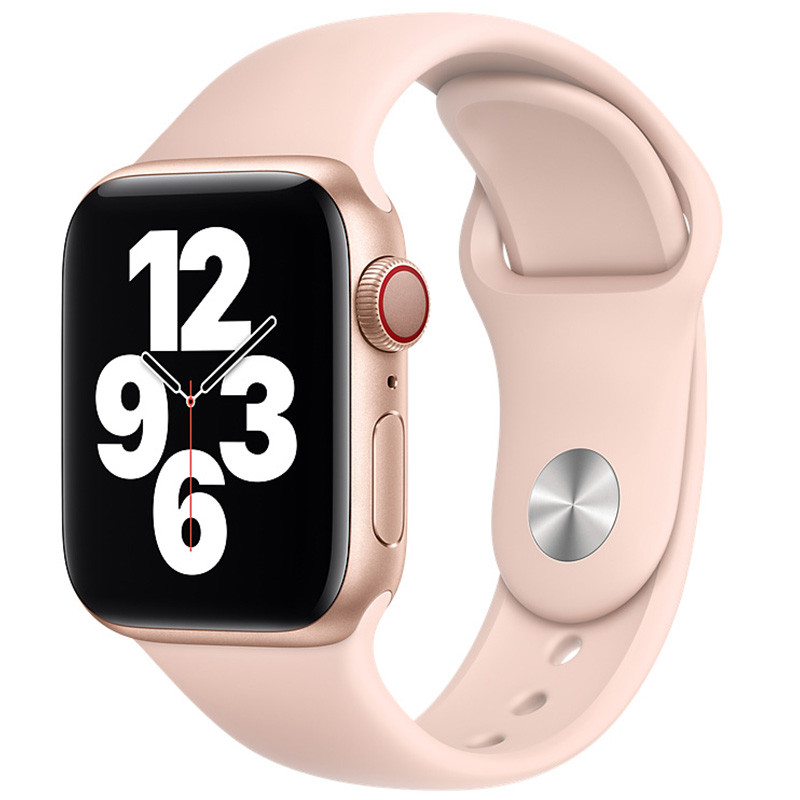 Силіконовий ремінець для Apple watch 38mm/40mm/41mm дивитися фото №1
