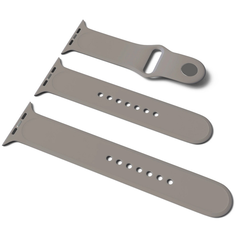 Силіконовий ремінець для Apple Watch Sport Band 42(ser.1-3)/44/45/46/49mm (S/M & M/L) 3pcs на малюнкі №1