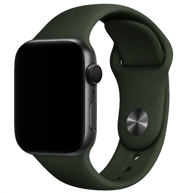 Силіконовий ремінець для Apple Watch Sport Band 38 / 40 / 41 (S/M & M/L) 3pcs дивитися фото №1