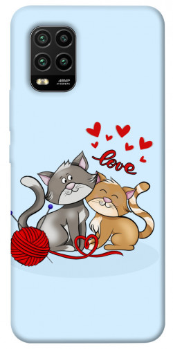 Чохол itsPrint Два коти Love для Xiaomi Mi 10 Lite