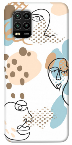 Чехол itsPrint Face pattern для Xiaomi Mi 10 Lite