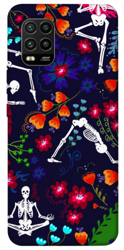 Чехол itsPrint Yoga skeletons для Xiaomi Mi 10 Lite