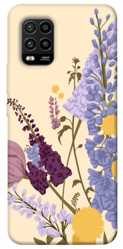 Чехол itsPrint Flowers art для Xiaomi Mi 10 Lite