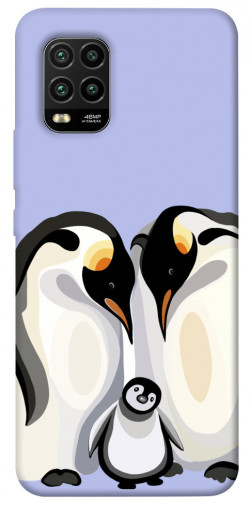 Чехол itsPrint Penguin family для Xiaomi Mi 10 Lite
