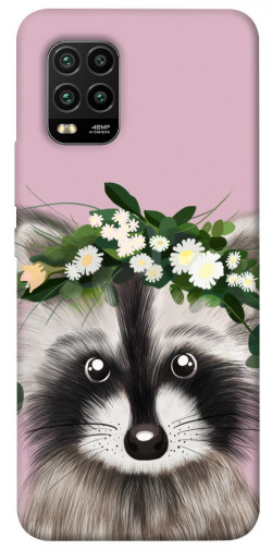 Чехол itsPrint Raccoon in flowers для Xiaomi Mi 10 Lite