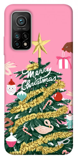 Чехол itsPrint Праздничная елка для Xiaomi Mi 10T
