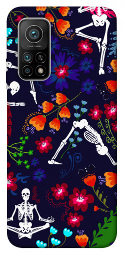 Чехол itsPrint Yoga skeletons для Xiaomi Mi 10T