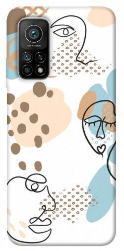 Чехол itsPrint Face pattern для Xiaomi Mi 10T