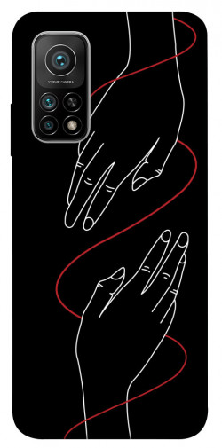Чехол itsPrint Плетение рук для Xiaomi Mi 10T
