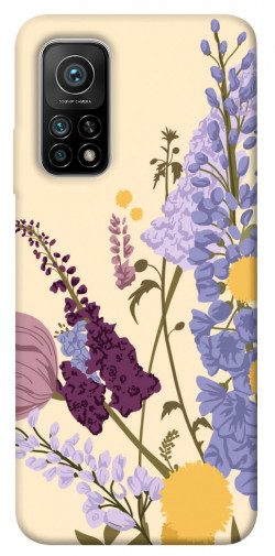 Чохол itsPrint Flowers art для Xiaomi Mi 10T