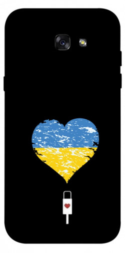 Чехол itsPrint З Україною в серці для Samsung A720 Galaxy A7 (2017)