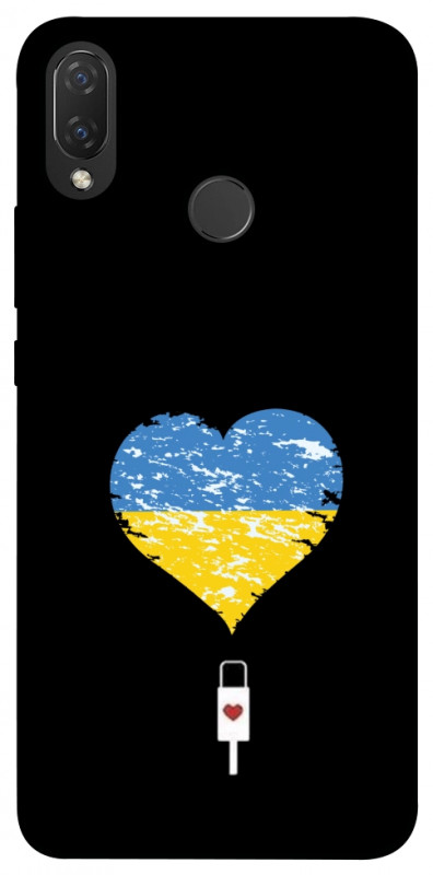 Чехол itsPrint З Україною в серці для Huawei P Smart+ (nova 3i), love ukraine, купить оптом с доставкой