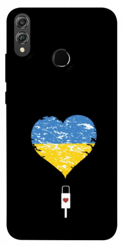 Чохол itsPrint З Україною в серці для Huawei Honor 8X