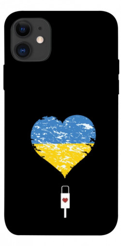 Чехол itsPrint З Україною в серці для Apple iPhone 11 (6.1")