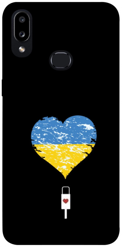 Чехол itsPrint З Україною в серці для Samsung Galaxy A10s, love ukraine, купить оптом с доставкой