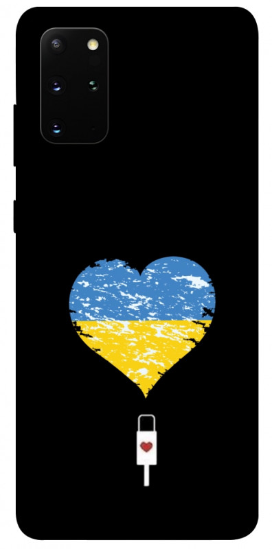 Чехол itsPrint З Україною в серці для Samsung Galaxy S20+, love ukraine, купить оптом с доставкой