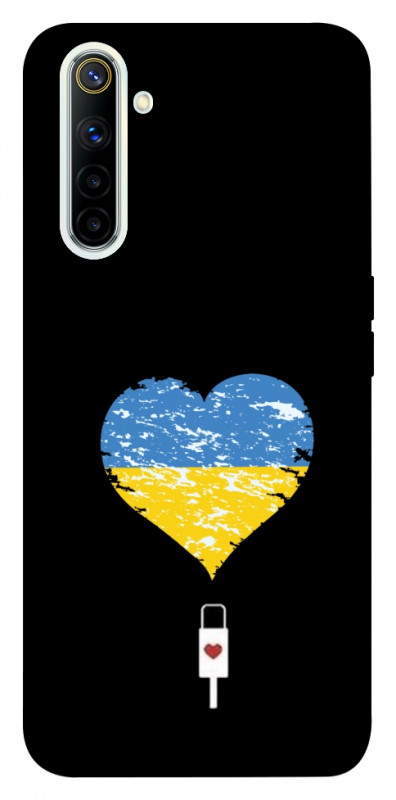 Чохол itsPrint З Україною в серці для Realme 6, love ukraine, купити оптом з доставкою
