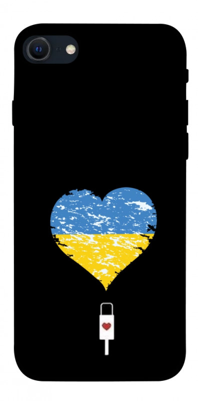 Чехол itsPrint З Україною в серці для Apple iPhone SE (2020), love ukraine, купить оптом с доставкой