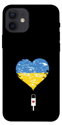 Чохол itsPrint З Україною в серці для Apple iPhone 12 Pro (6.1")