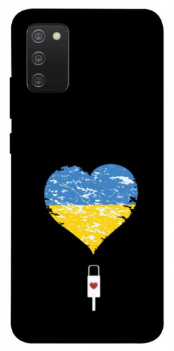 Чехол itsPrint З Україною в серці для Samsung Galaxy A02s