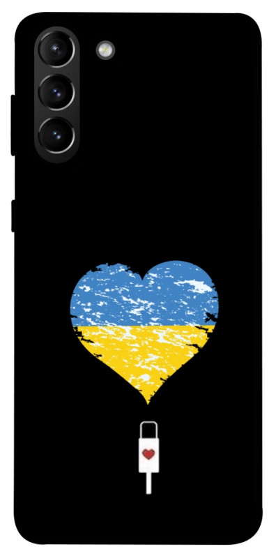 Чехол itsPrint З Україною в серці для Samsung Galaxy S21+, love ukraine, купить оптом с доставкой
