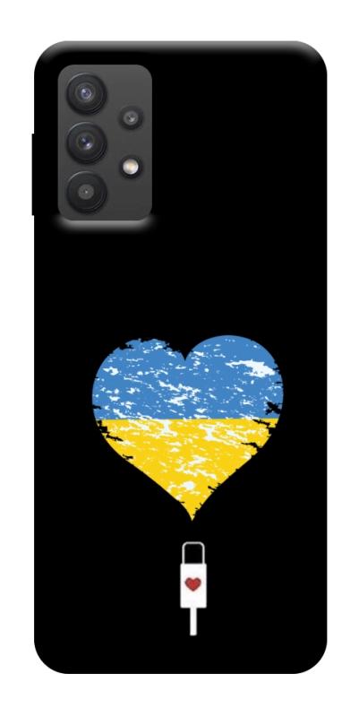 Чехол itsPrint З Україною в серці для Samsung Galaxy A32 (A326B) 5G, love ukraine, купить оптом с доставкой