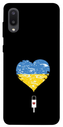 Чехол itsPrint З Україною в серці для Samsung Galaxy A02