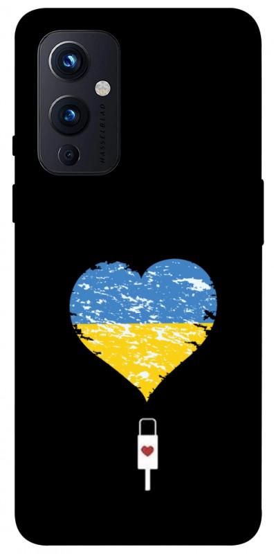 Чехол itsPrint З Україною в серці для OnePlus 9, love ukraine, купить оптом с доставкой