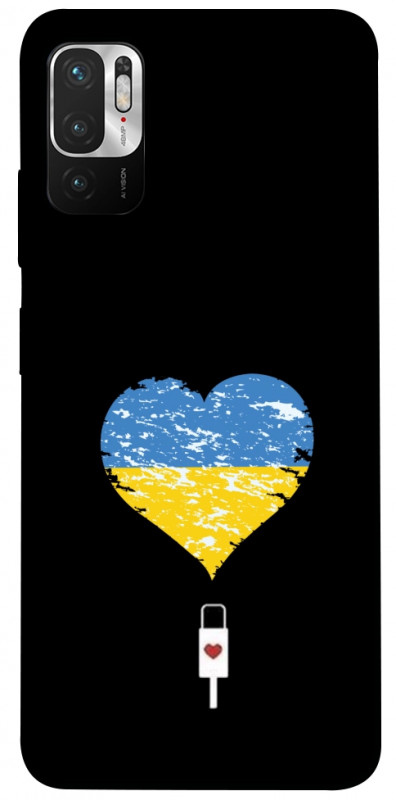 Чехол itsPrint З Україною в серці для Xiaomi Redmi Note 10 5G, love ukraine, купить оптом с доставкой