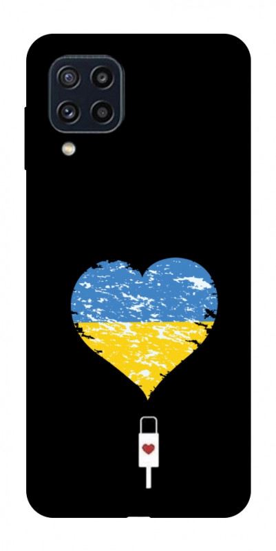 Чехол itsPrint З Україною в серці для Samsung Galaxy M32, love ukraine, купить оптом с доставкой