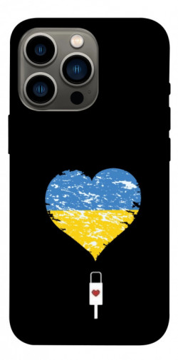 Чехол itsPrint З Україною в серці для Apple iPhone 13 Pro (6.1")
