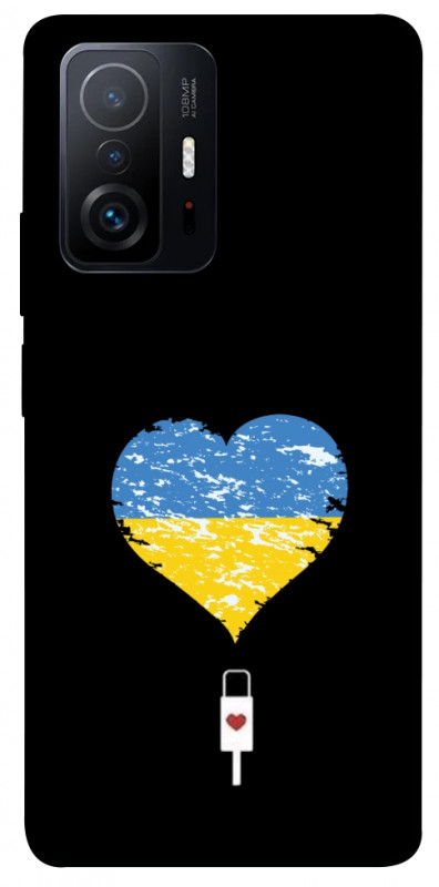 Чехол itsPrint З Україною в серці для Xiaomi 11T / 11T Pro, love ukraine, купить оптом с доставкой