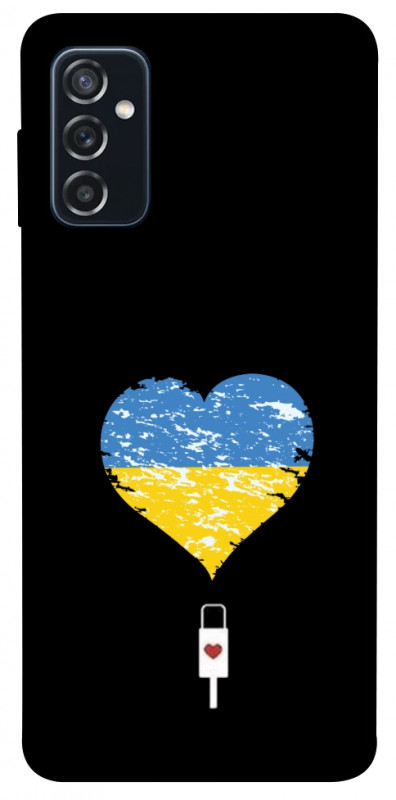 Чехол itsPrint З Україною в серці для Samsung Galaxy M52, love ukraine, купить оптом с доставкой