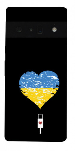 Чехол itsPrint З Україною в серці для Google Pixel 6 Pro