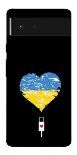 Чехол itsPrint З Україною в серці для Google Pixel 6