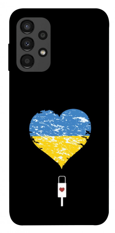 Чехол itsPrint З Україною в серці для Samsung Galaxy A13 4G, love ukraine, купить оптом с доставкой