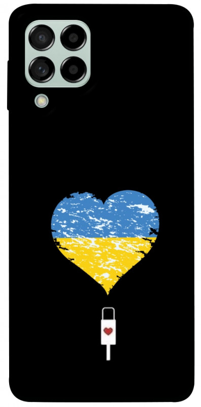 Чехол itsPrint З Україною в серці для Samsung Galaxy M53 5G, love ukraine, купить оптом с доставкой
