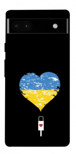 Чехол itsPrint З Україною в серці для Google Pixel 6a