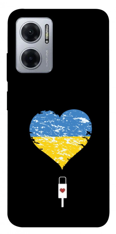 Чехол itsPrint З Україною в серці для Xiaomi Redmi Note 11E, love ukraine, купить оптом с доставкой