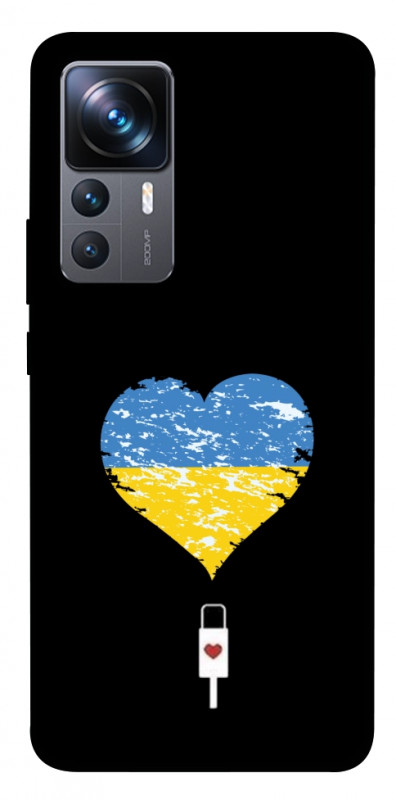 Чехол itsPrint З Україною в серці для Xiaomi 12T / 12T Pro, love ukraine, купить оптом с доставкой